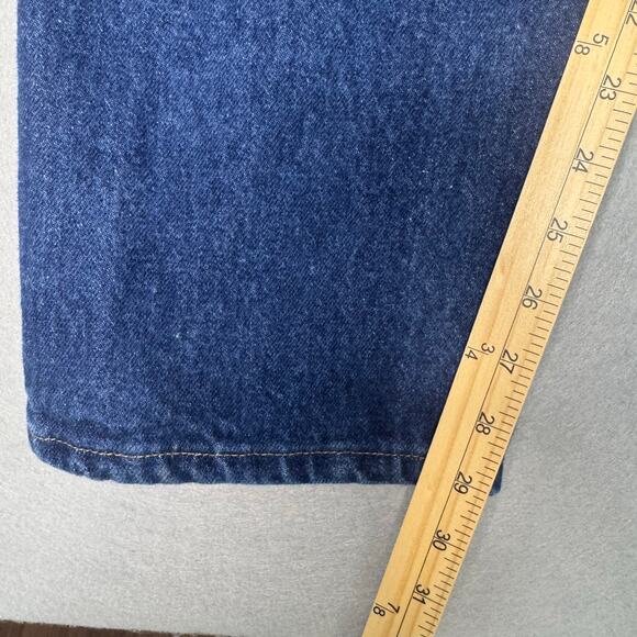 Rustler Straight Jeans Womens 38X30 High Rise Medium Wash Ankle Denim 37621PW - Picture 11 of 16